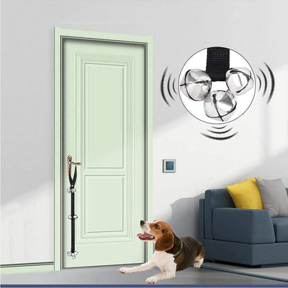 Premium Adjustable Dog Bell - 7 Super Loud Doorbells for Easy Potty Training Your Big Dog